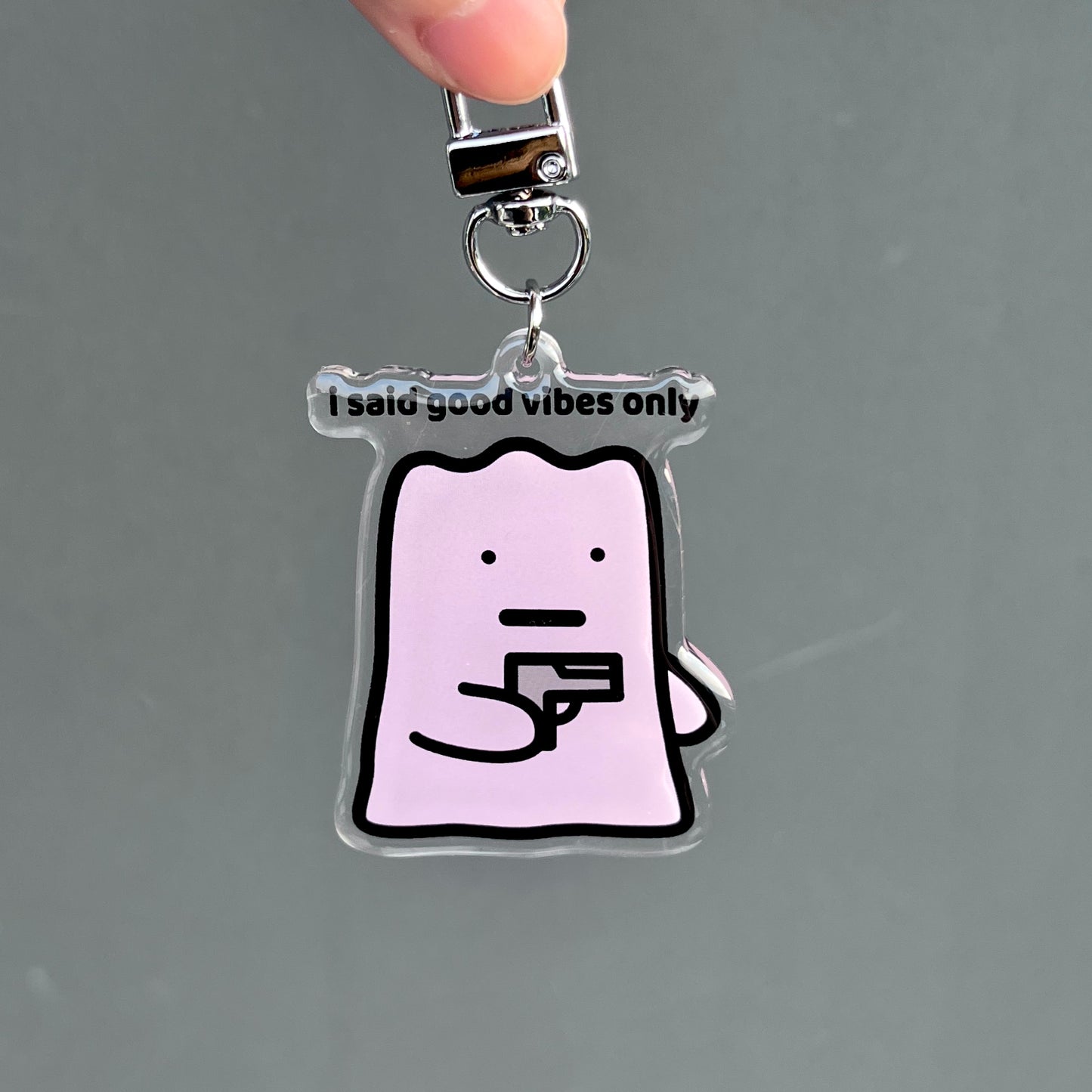 Good Vibes Only Keychain