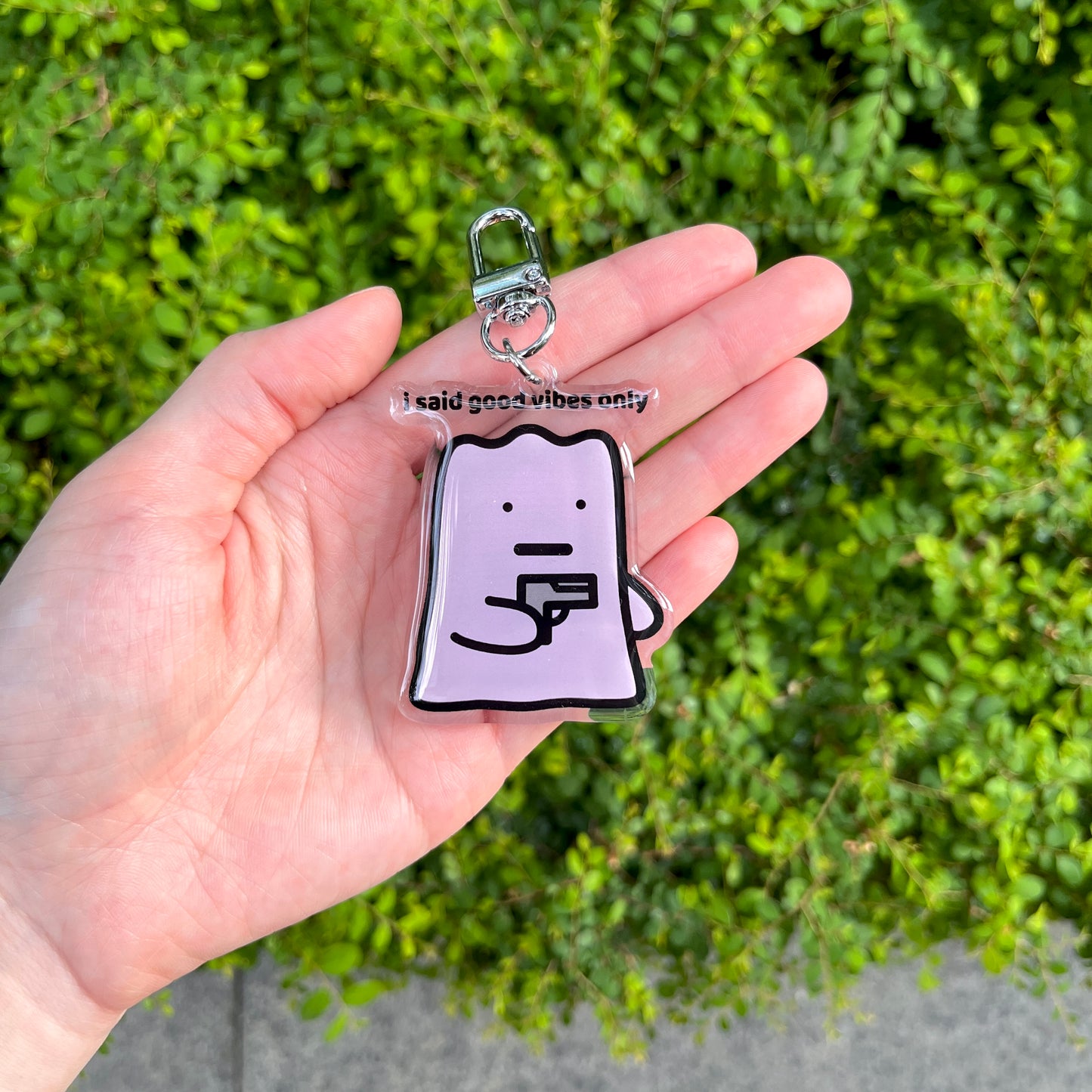 Good Vibes Only Keychain