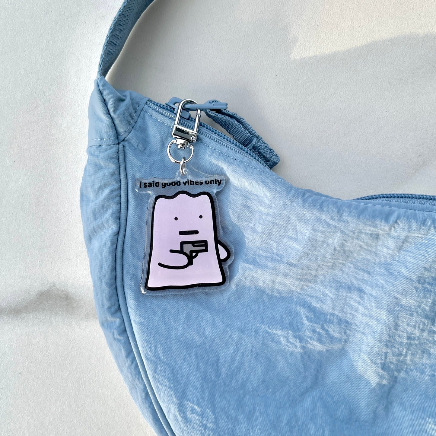 Good Vibes Only Keychain