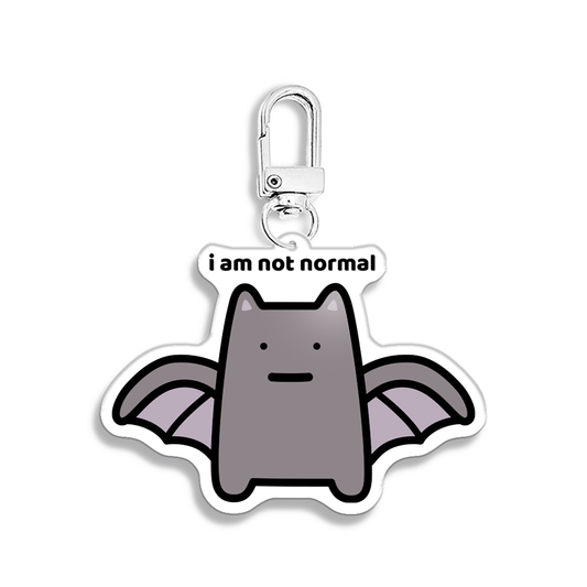 Bat Cat Keychain