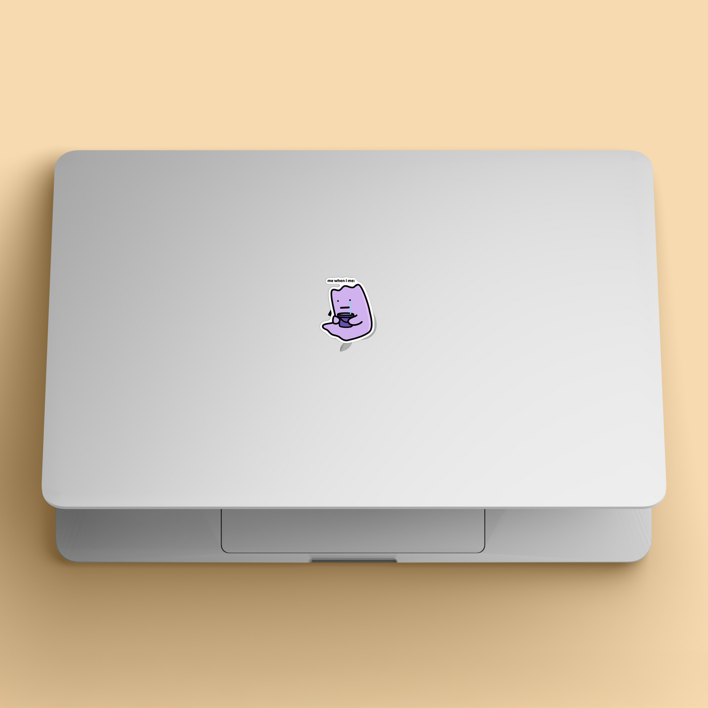 Me When I Me Sticker