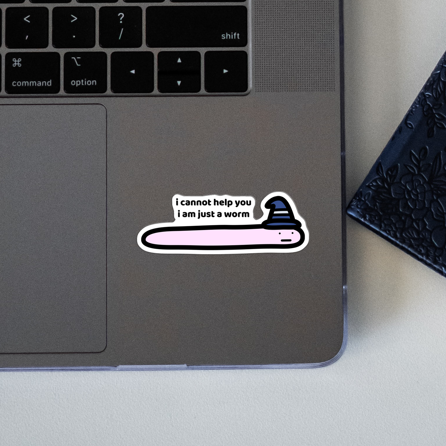 Worm Sticker