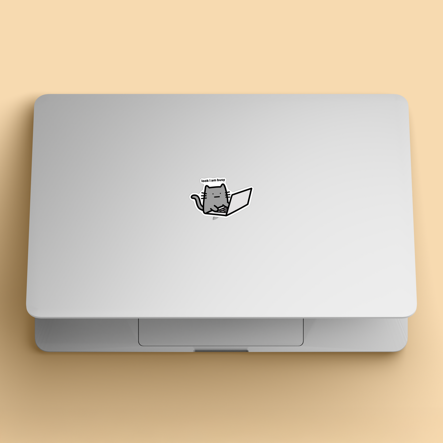 I Am Busy Sticker