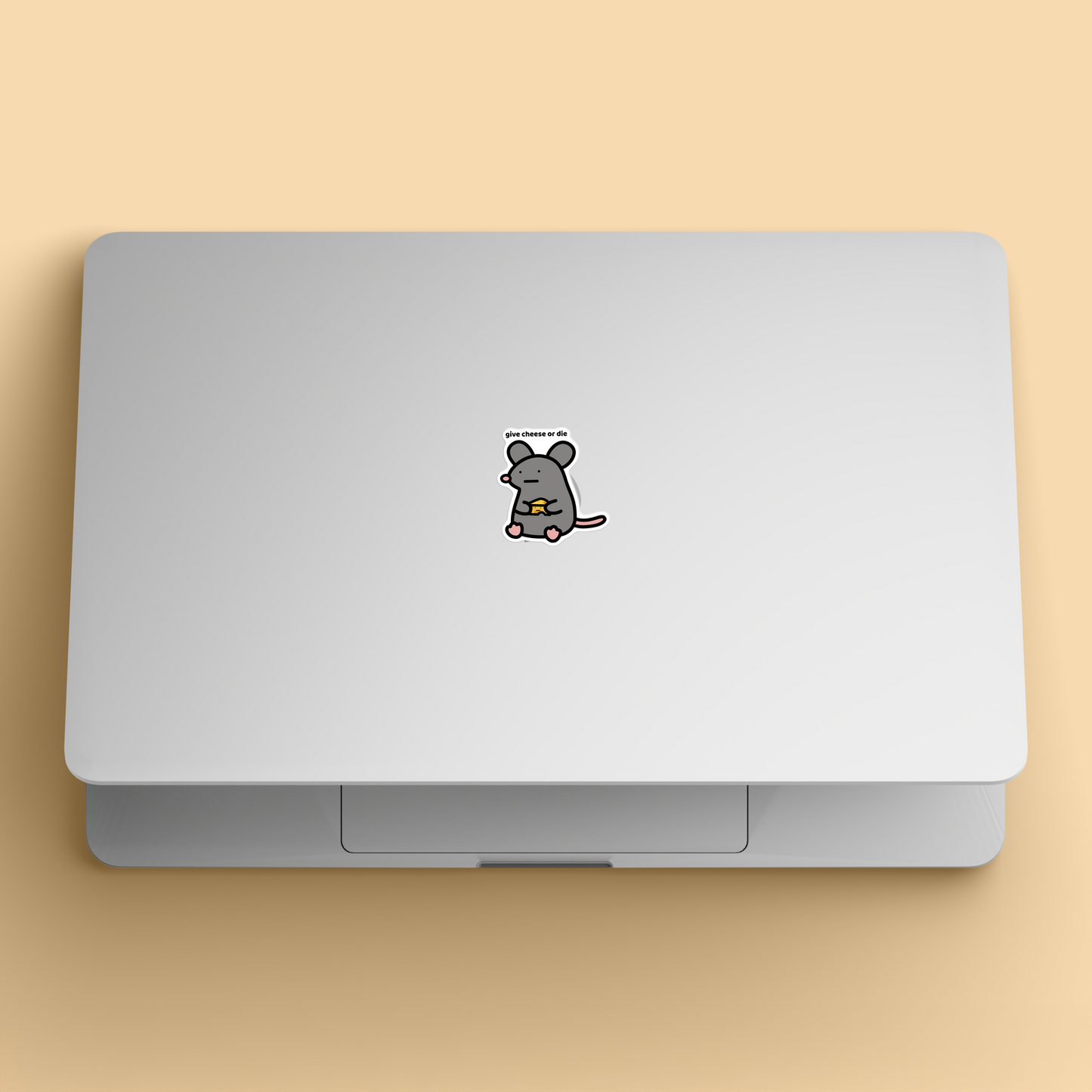 Give Cheese Sticker