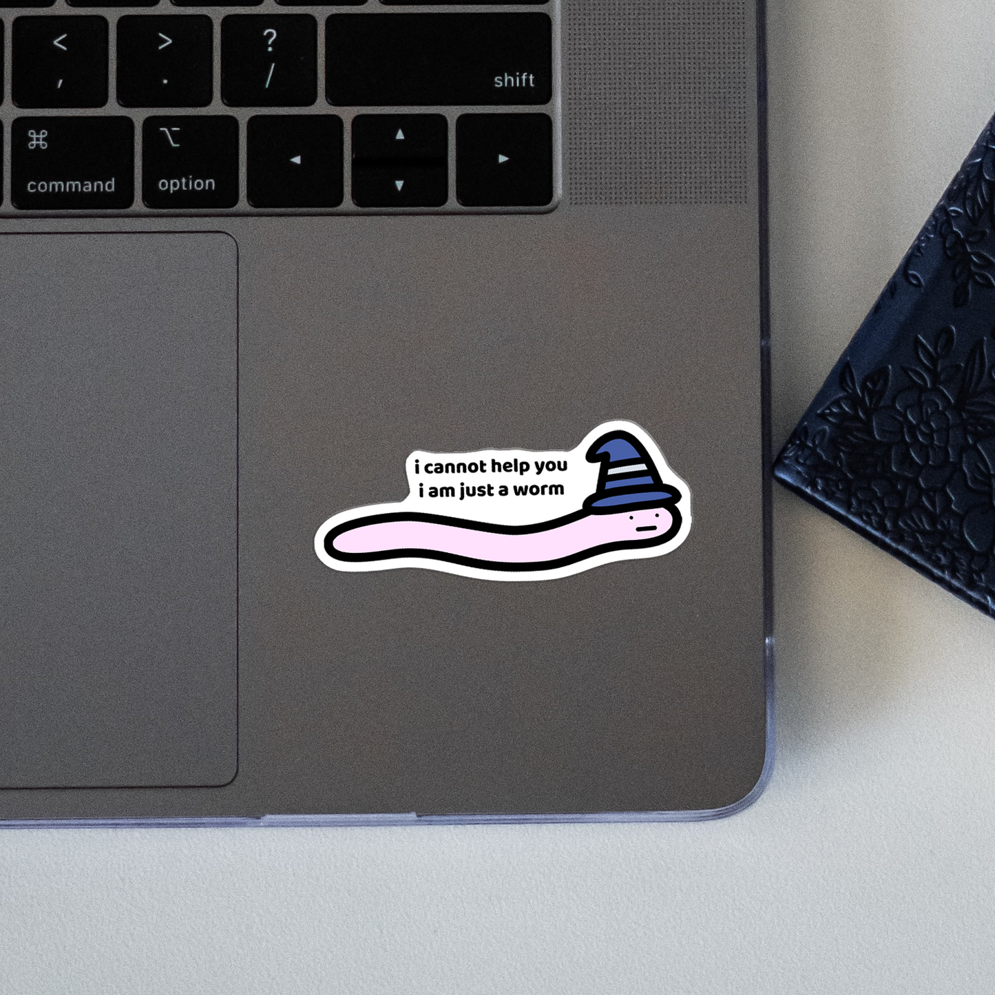 Worm Sticker