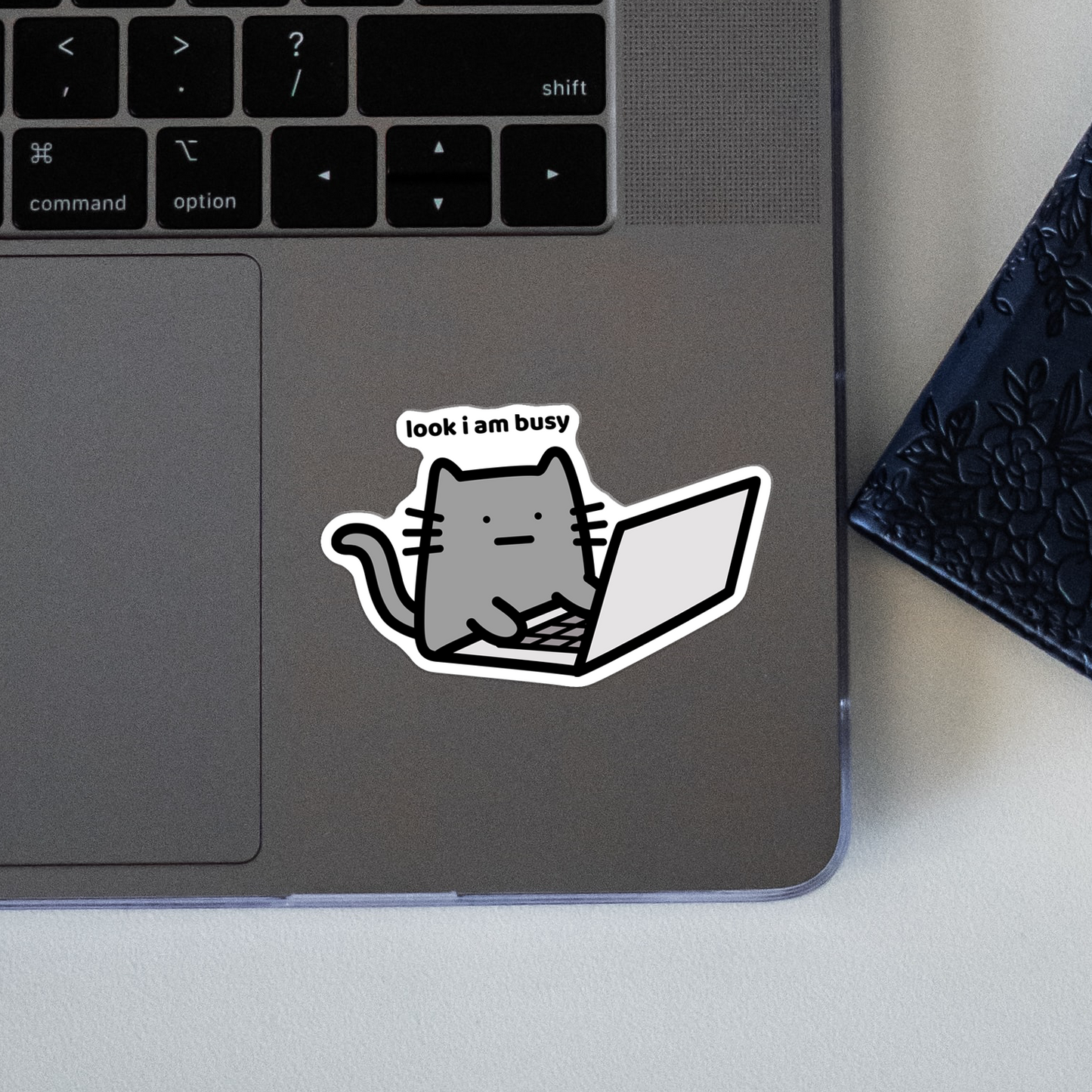 I Am Busy Sticker