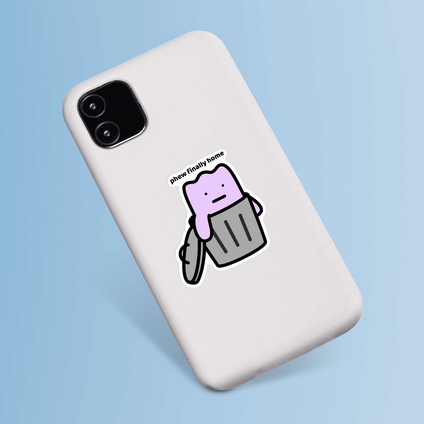 Trash Sticker