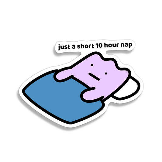 Short Nap Sticker