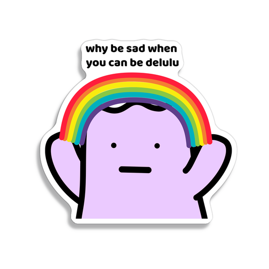 Delulu Sticker