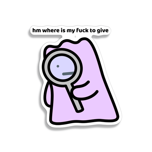 Searching For A Fuck Sticker