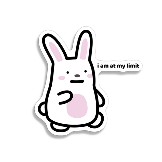 I Am At My Limit Sticker