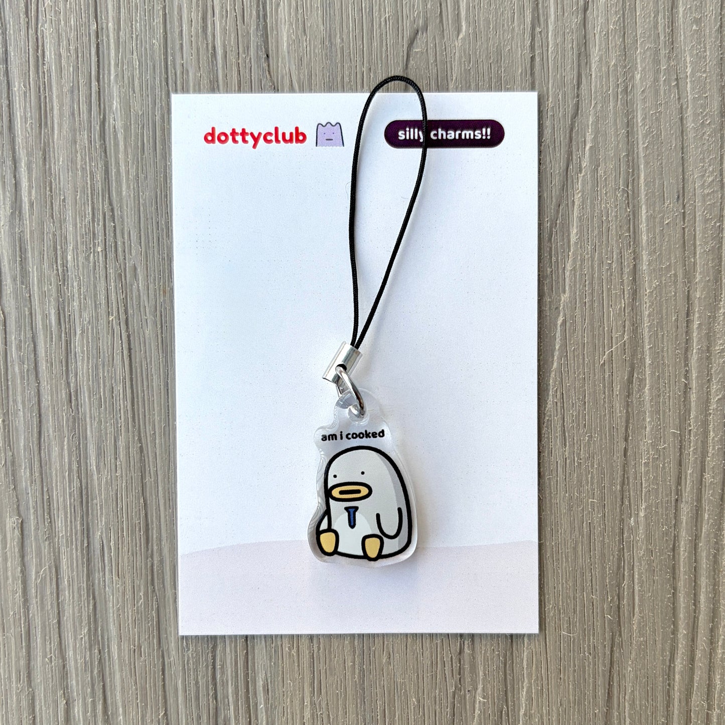 Am I Cooked Phone Charm