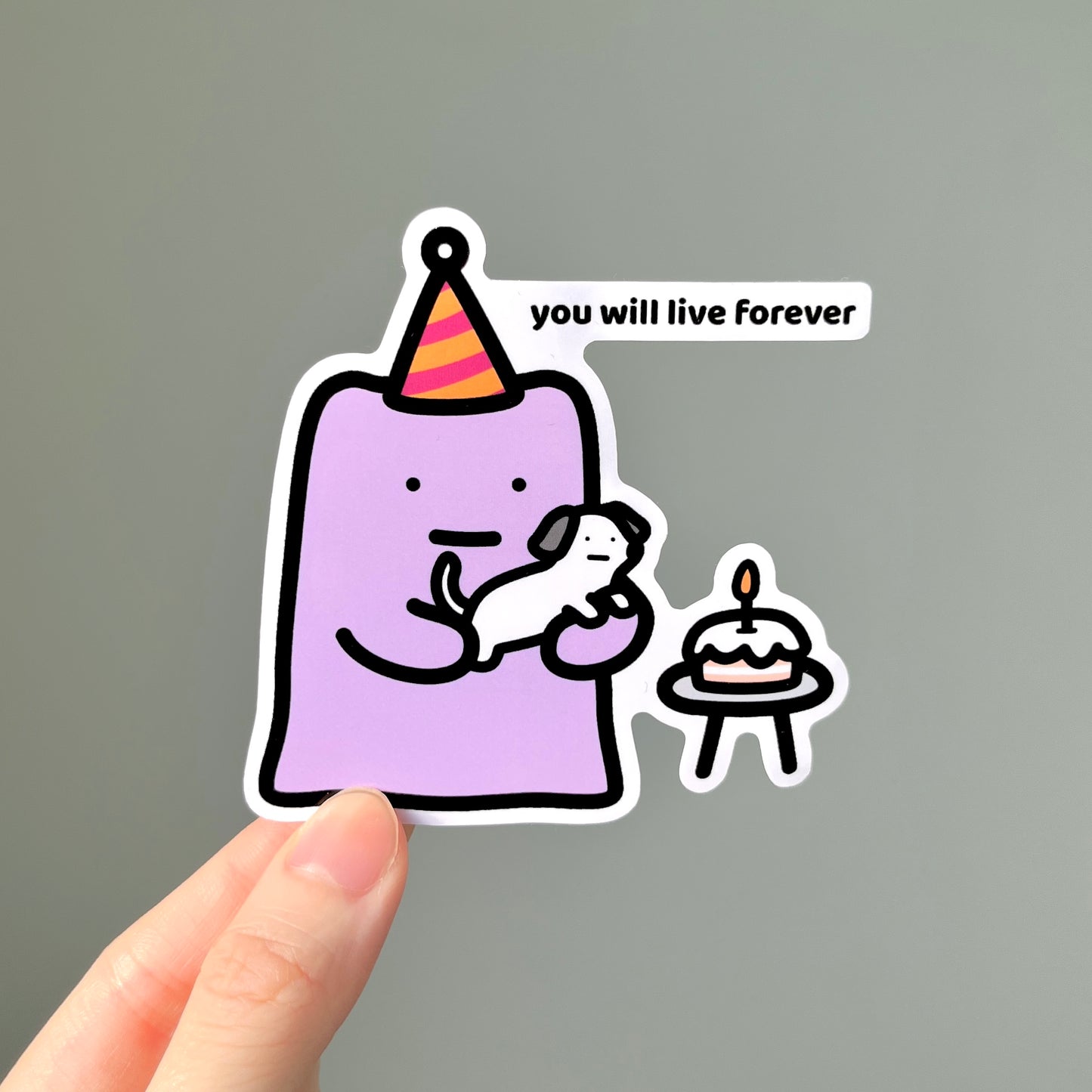 Birthday Wish Sticker