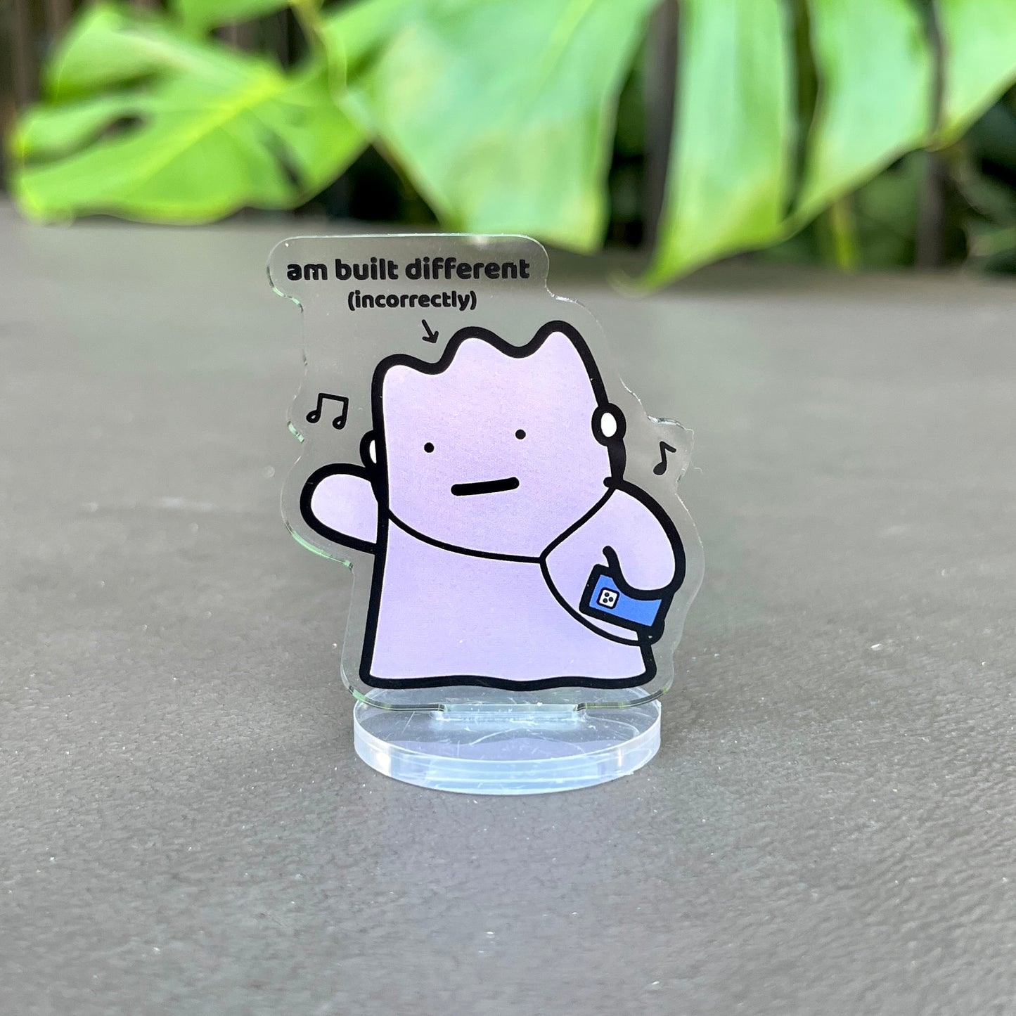 Built Different Acrylic Stand