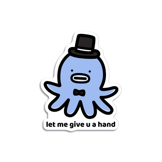 Gentle Octopus Sticker