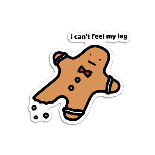 Dottyclub Gingerbread Man Sticker