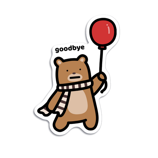 Dottyclub Goodbye Sticker