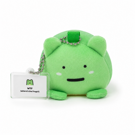 WTF Plush Keychain
