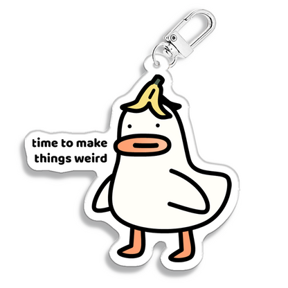 Make Things Weird Keychain