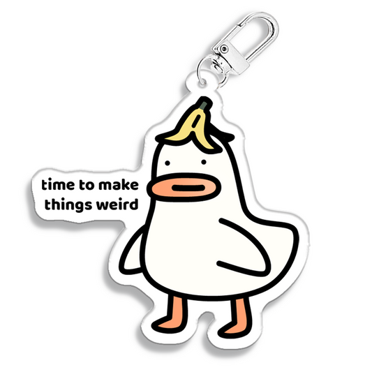 Make Things Weird Keychain