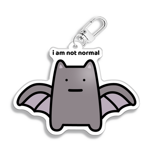 Bat Cat Keychain