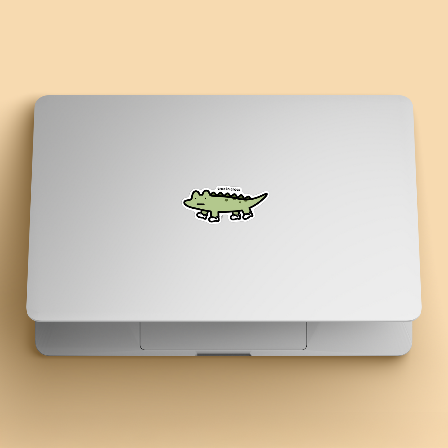 Croc In Crocs Sticker