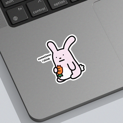 Sometimes I Think Sticker