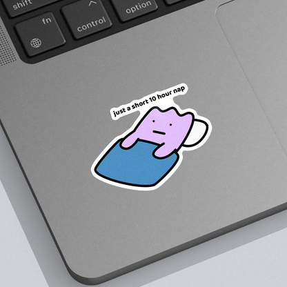 Short Nap Sticker