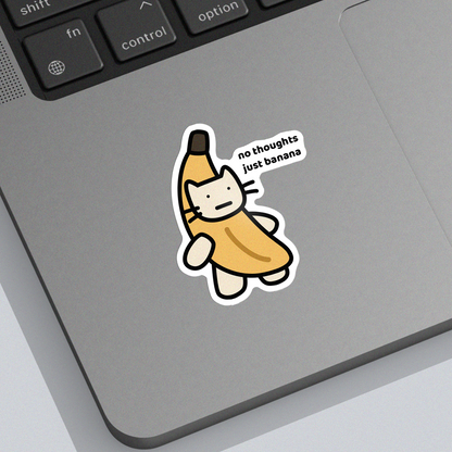 Banana Cat Sticker