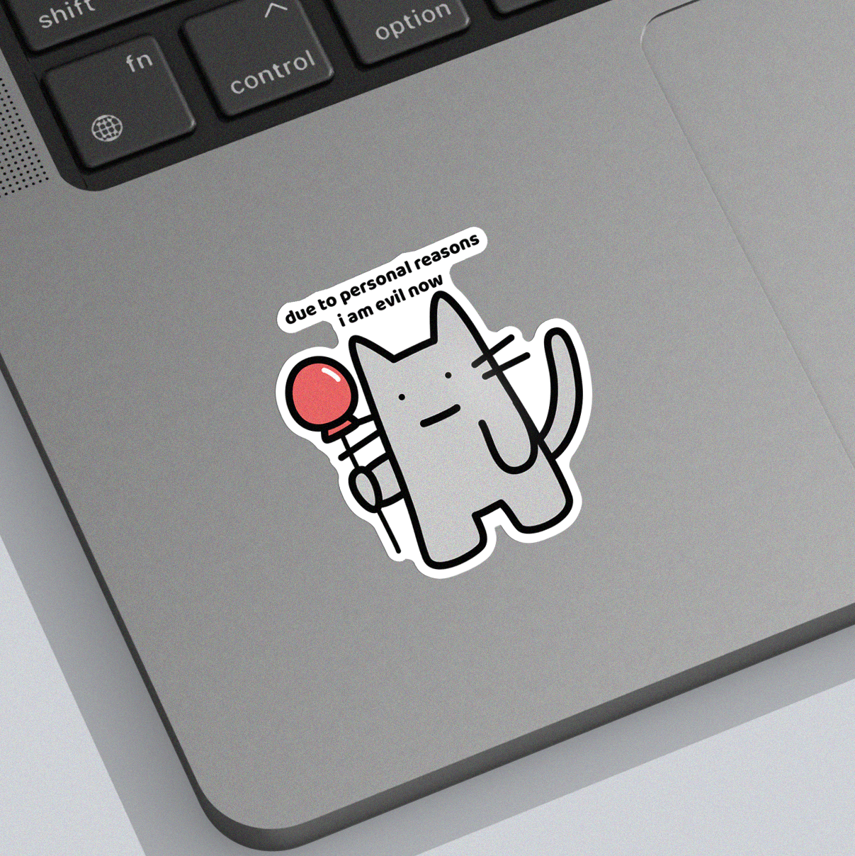 Evil Sticker