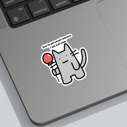 Evil Sticker