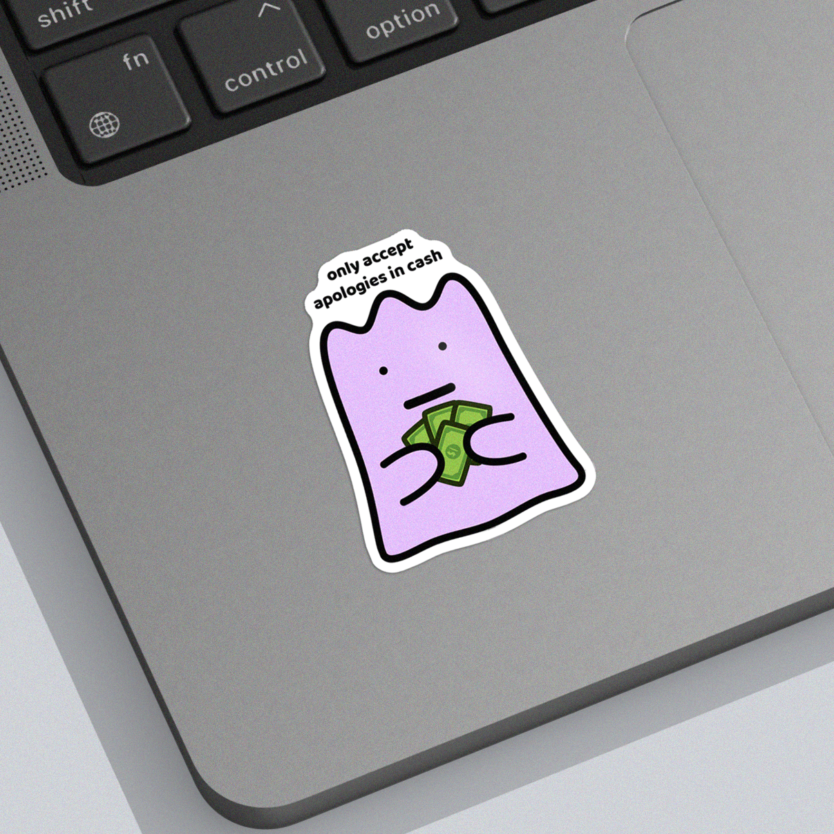 Apologies Sticker