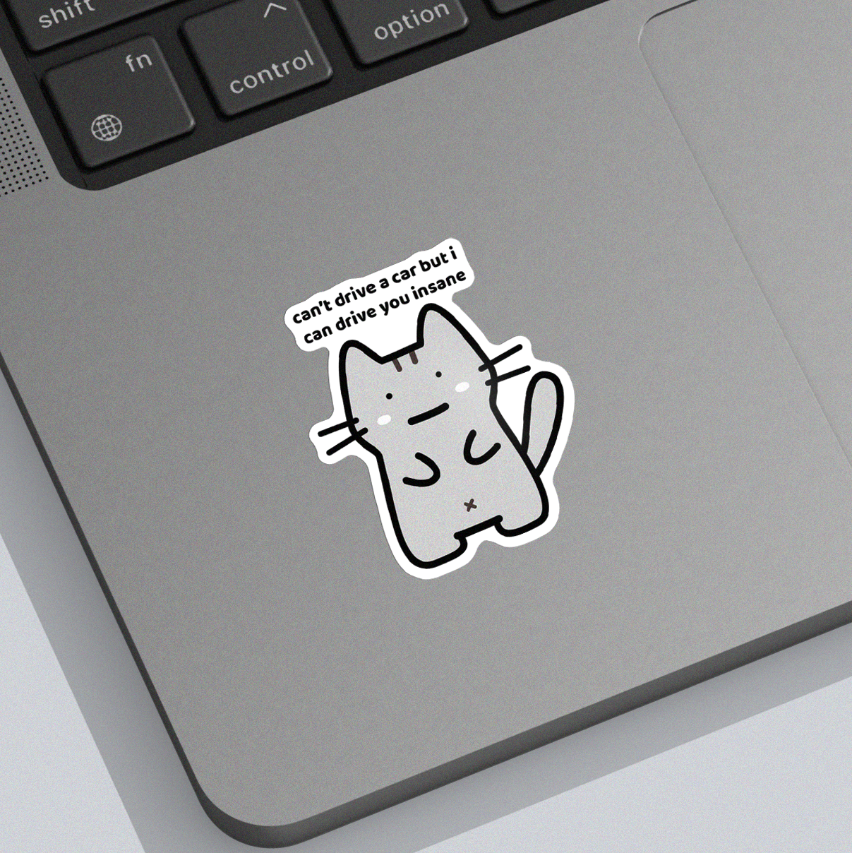 Drive You Insane Sticker