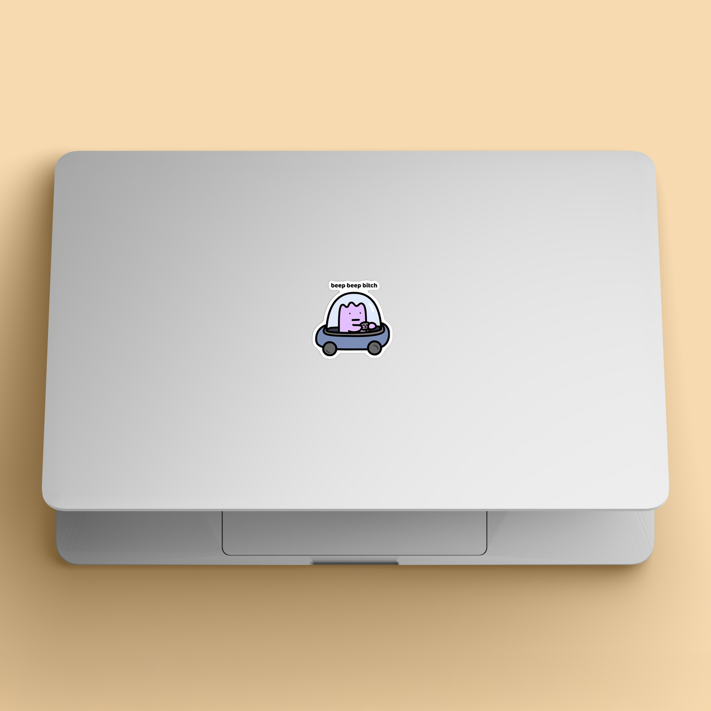 Beep Beep Sticker