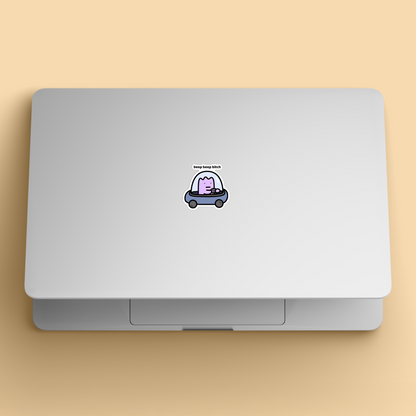 Beep Beep Sticker