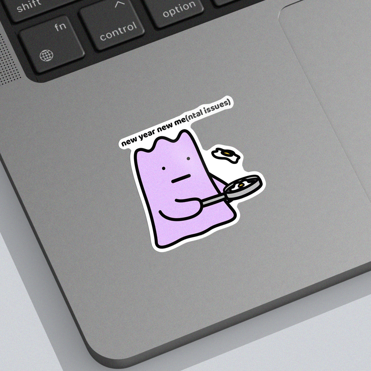 New Year New Me Sticker