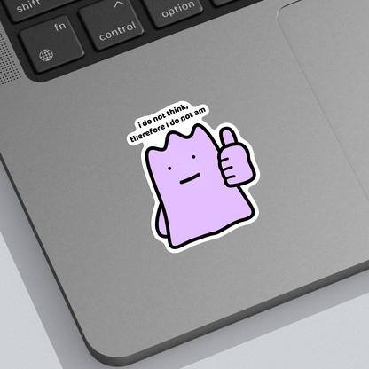 Do Not Am Sticker