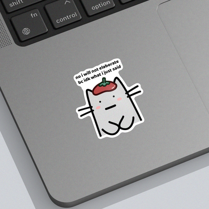 Elaborate Sticker