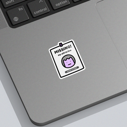 Missing Sticker