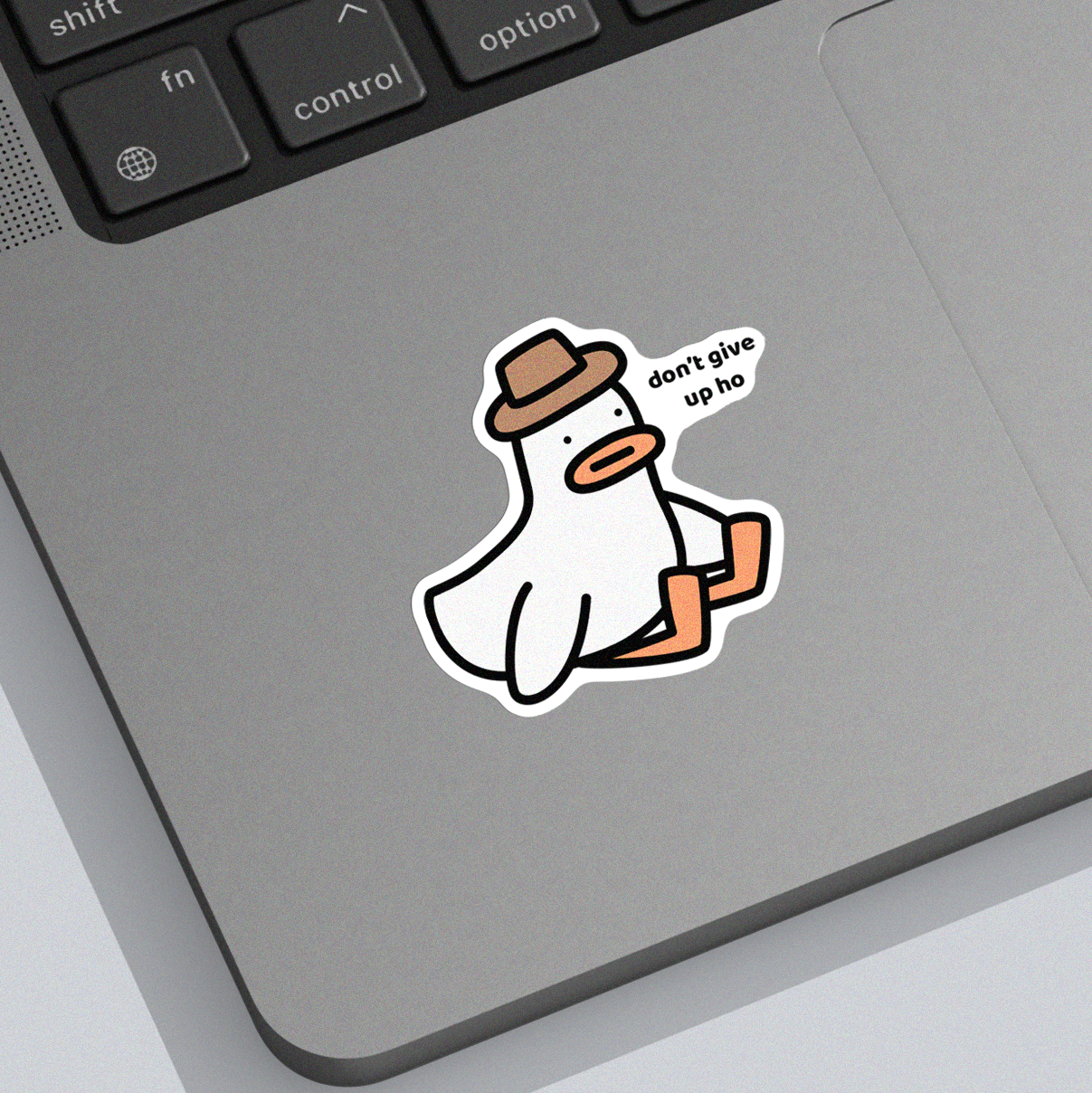 Don't Give Up Sticker
