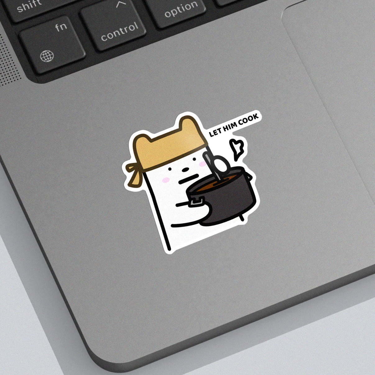 Let Him Cook Sticker