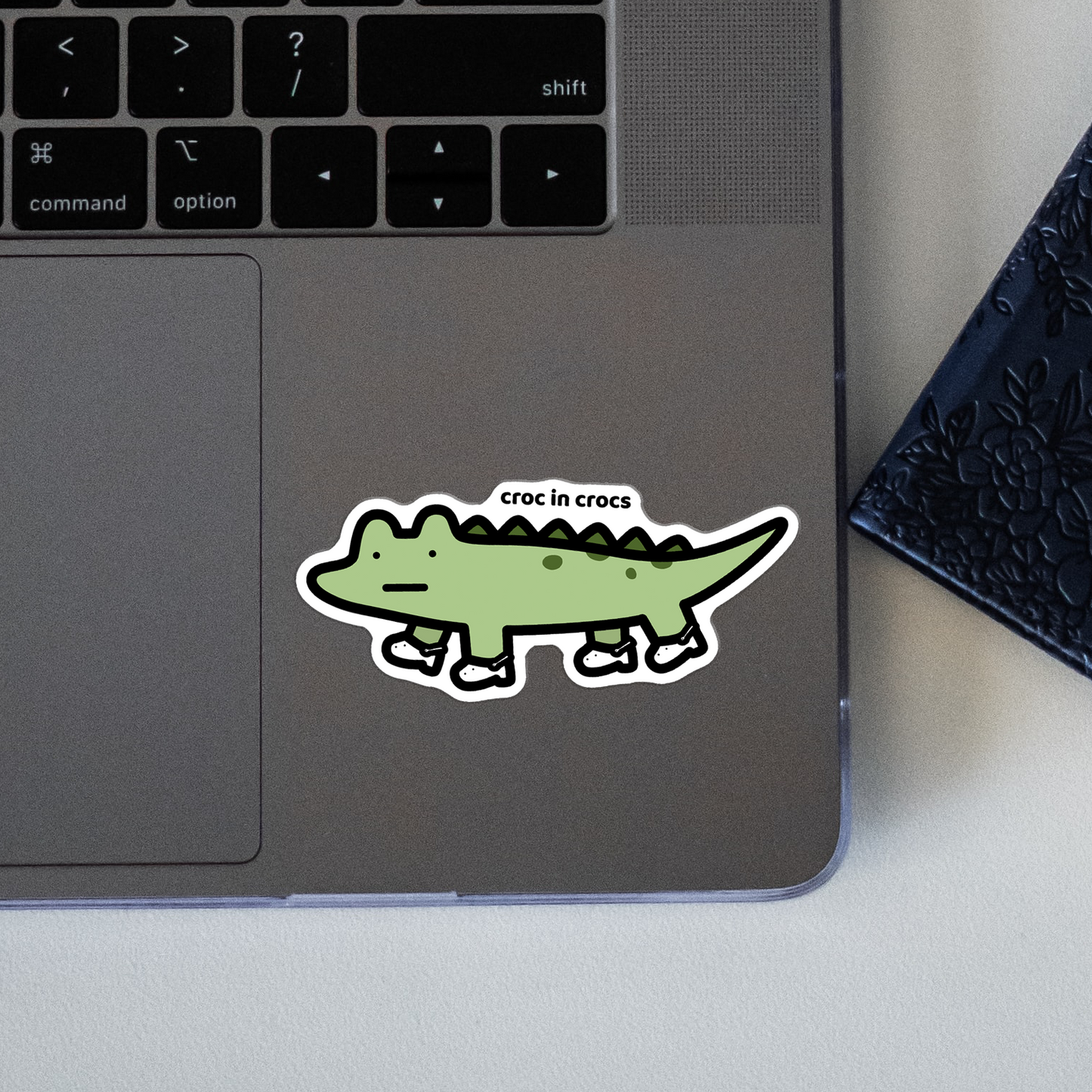 Croc In Crocs Sticker