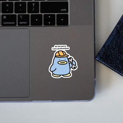 Professional Sticker