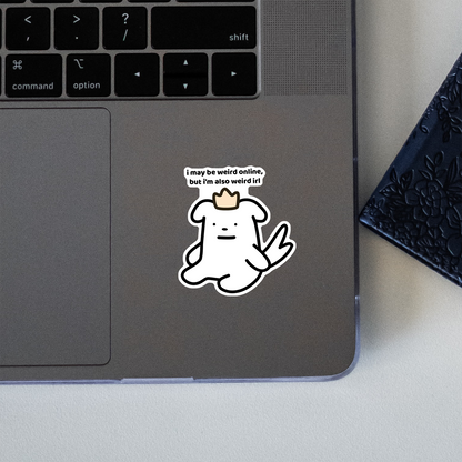 Weird Sticker