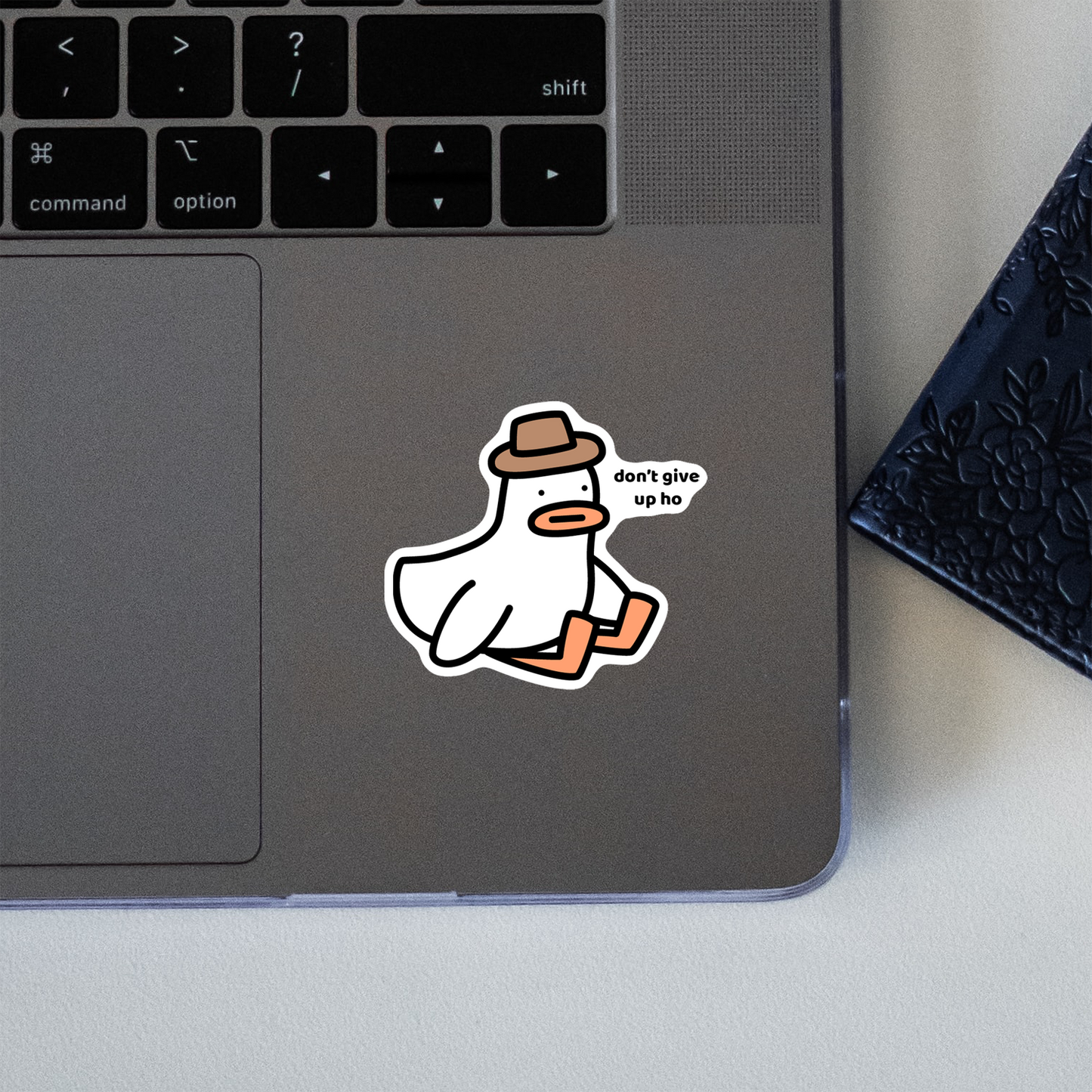 Don't Give Up Sticker