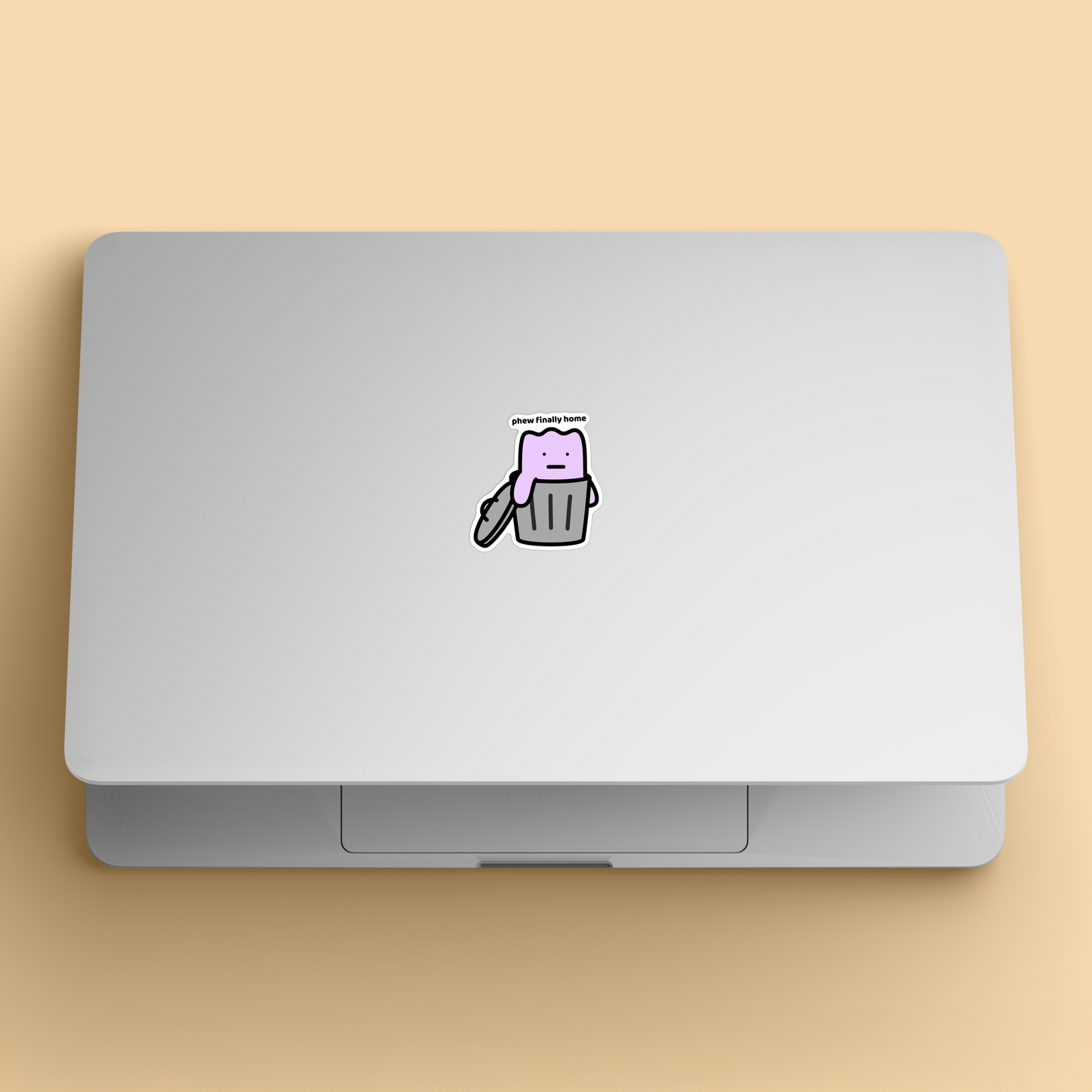 Trash Sticker