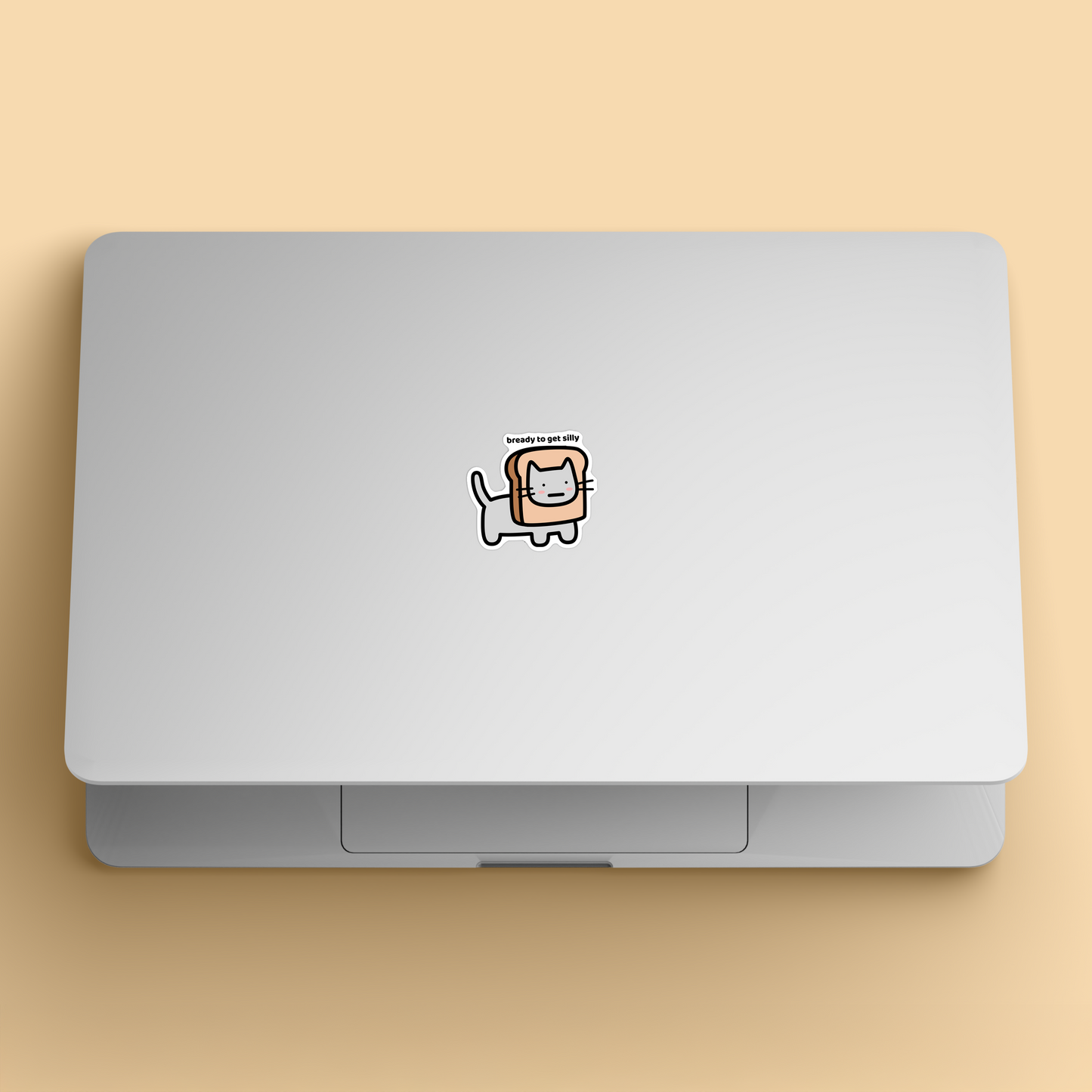 Bready To Get Silly Sticker