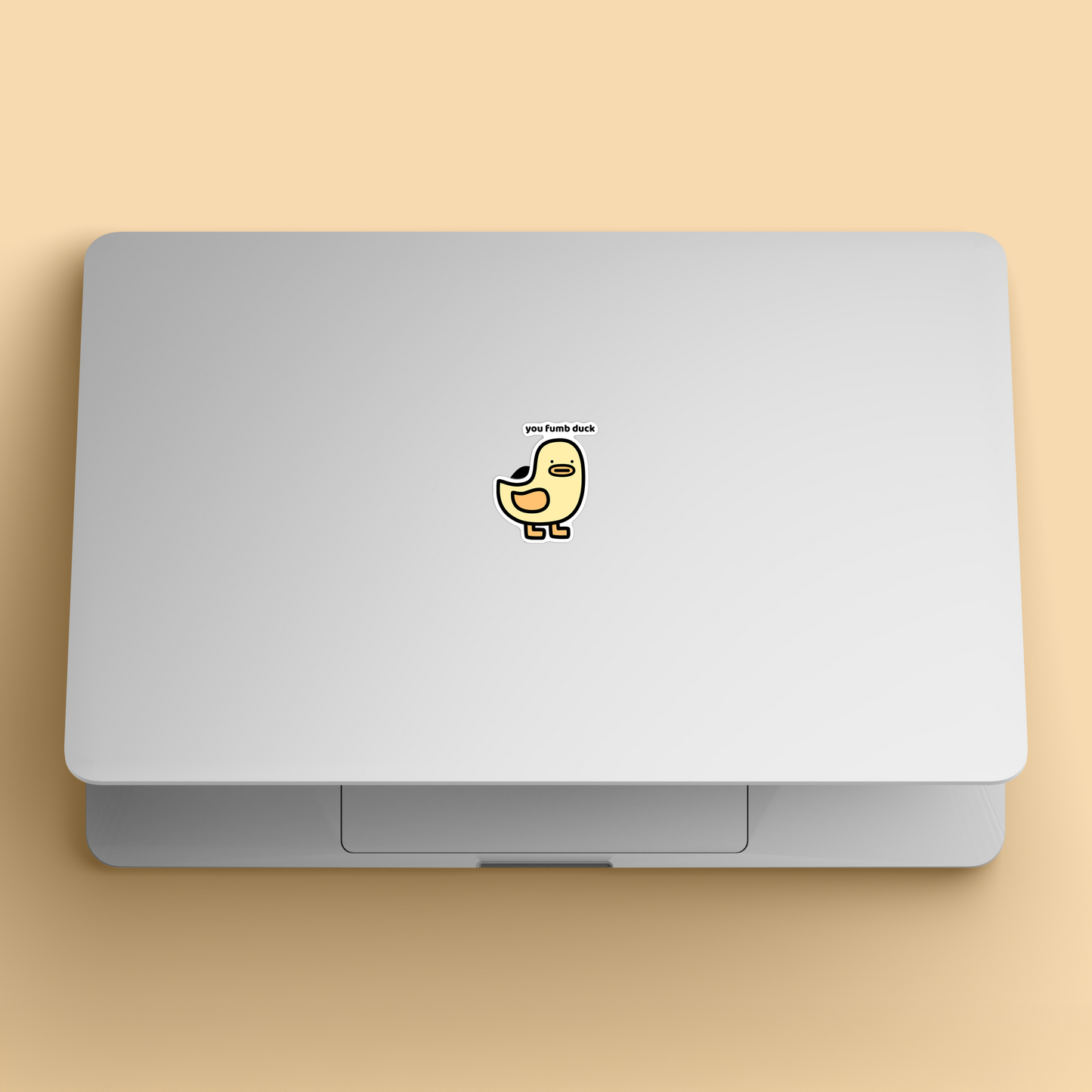 Fumb Duck Sticker