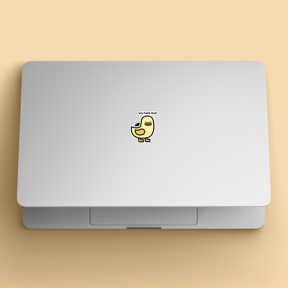 Fumb Duck Sticker