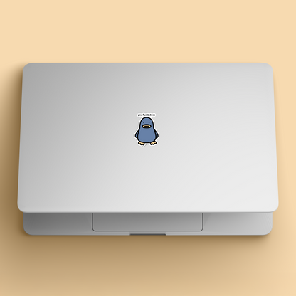 Fumb Duck Sticker